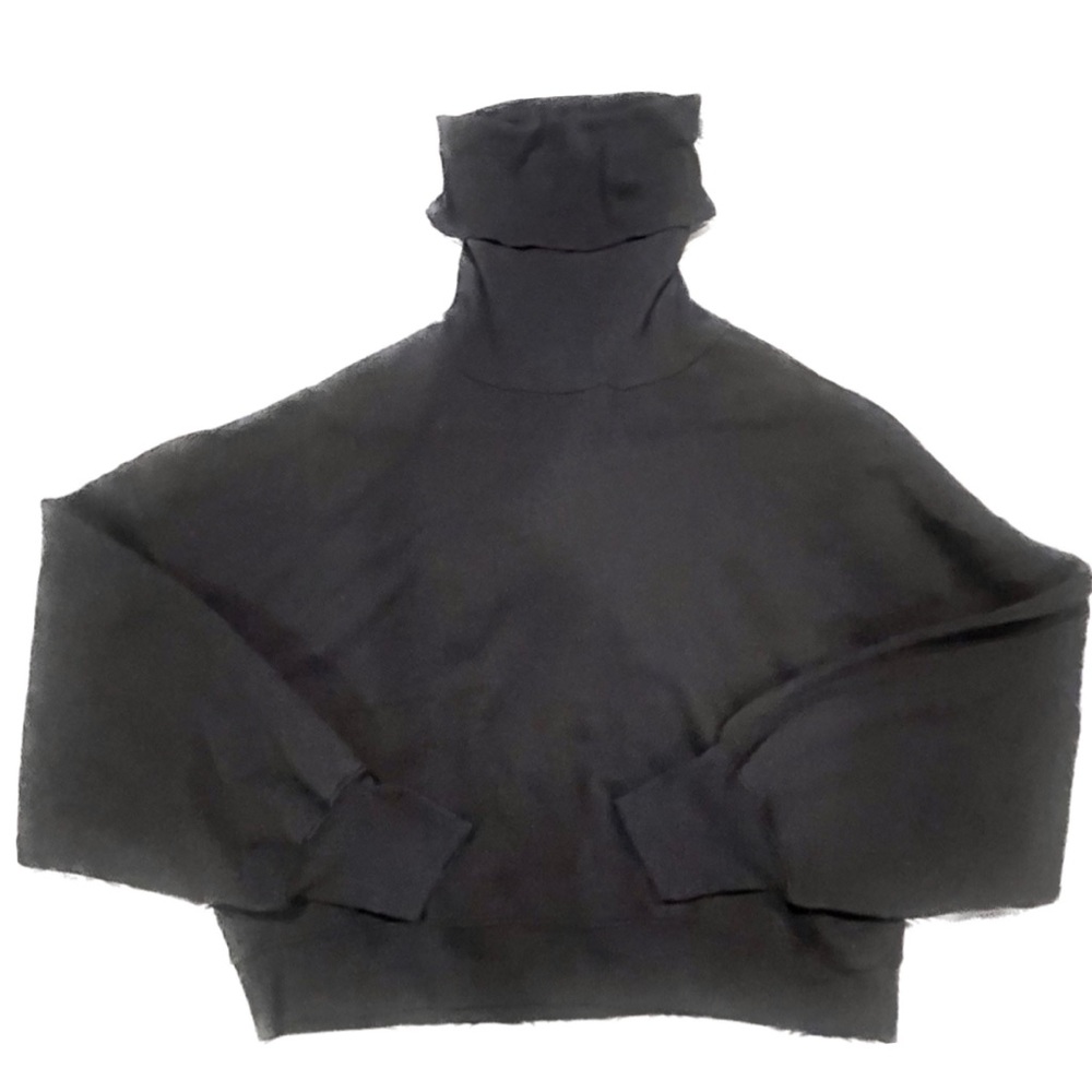 AGOLDE Balloon Sleeve Turtleneck Sweatshirt - NWOT - Picture 6 of 6